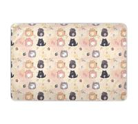 Simpatico materasso Selkirk Rexcats beige extra large riutilizzabile per bambini, resistente all'acqua, per imparare a cambiare incontinenza, per neonati e ragazze, 132,1 cm di lunghezza x 86,4 cm di