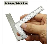 simpatico materiale scolastico righello in metallo Righello con cornice piccola Strumento di misurazione del layout Quadrato quadrato quadrato quadrato quadrato in acciaio inossidabile