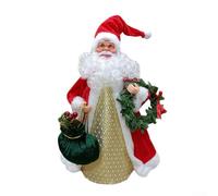 Simpatico mini ornamento di Babbo Natale, 30 cm, perfetto per illuminare il tuo spazio durante le festività natalizie a casa