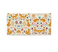 Simpatico motivo floreale con stampa animale, versatile striscione per feste, Ringraziamento e decorazioni di compleanno, per tutte le occasioni