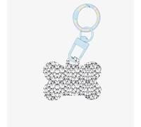 Simpatico ornamento per cani in acrilico con stampa a forma di pinguini, per le vacanze, per gli amanti degli animali domestici, regalo per cani