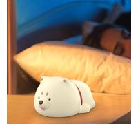 Simpatico ornamento per lampada a forma di cucciolo, luce notturna per