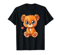 Simpatico orsacchiotto con cuore adorabile divertente Maglietta