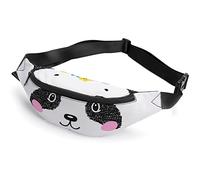 Simpatico orsetto panda con ghirlanda floreale Simpatico orso bruno, sportivo per bambini adulti per uomo donna