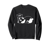 Simpatico Panda Addormentato Felpa