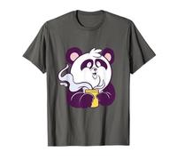 Simpatico Panda con Tazza da caffè Maglietta