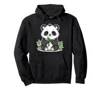 Simpatico panda Felpa con Cappuccio