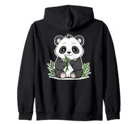 Simpatico panda Felpa con Cappuccio