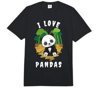 Simpatico Panda, Regalo per Gli Amanti degli orsi, per Uomini, Donne, Bambini, Ragazzi e Ragazze Comfort Colors Adult Heavyweight T-Shirt