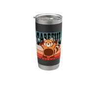 Simpatico panda rosso Divertente amante del panda rosso Bicchiere termico in acciaio inox doppia parete