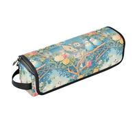 Simpatico pappagallino 2 in 1 organizer per strumenti per capelli con tappetino resistente al calore, grande capacità, organizer per strumenti per capelli, per raddrizzatori, arricciacapelli