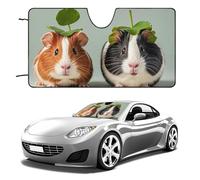 Simpatico parasole per parabrezza, accessori estivi per veicoli, parasole pieghevole per auto, mantiene l'interno fresco, parasole per auto, SUV, camion, 139,7 x 76,2 cm