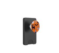 Simpatico pattern Halloween Spet -Spooky Coast Coquette PopSockets PopWallet per MagSafe