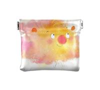 Simpatico pavone PU pelle piccola moneta conveniente carta chiave organizzatore per donne ragazze, Orso a forma di, 1 size, moderno