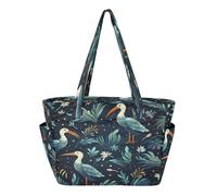 Simpatico Pellicano Animale Della Foresta Borsa da Spiaggia Viaggio Donna Shopping Donna A Tracolla per Ragazze