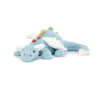Simpatico Peluche Drago Volante 50 cm Grande Peluche Drago Morbido con Etichetta