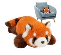 Simpatico peluche Panda - 45-65 cm Simpatico peluche panda e cuscino per animali appesantiti per adulti - accogliente cuscino imbottito per il relax, il sonno, la decorazione della casa, regalo per K