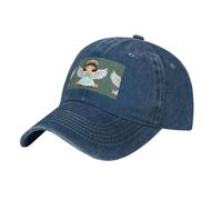 Simpatico piccolo angelo blu navy Il cappello è traspirante, assorbe il sudore e regolabile, alla moda e versatile, adatto per tutte le stagioni.