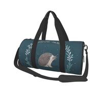 Simpatico piccolo riccio, Borsone da viaggio di grande capacità Borsa rotonda Borsa da viaggio sportiva Borsa da viaggio Borsa da fitness