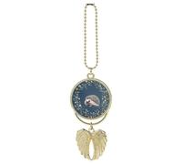 Simpatico piccolo riccio da appendere per auto, ciondolo per specchietto retrovisore regalo fortunato, ornamento da appendere, divertente ciondolo per auto per ufficio, decorazione domestica, stile