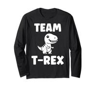 Simpatico piccolo tirannosaurus dinosauro Team t-rex Maglia a Manica