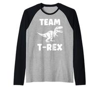 Simpatico Piccolo tirannosaurus Dinosauro Team t-Rex Maglia con Maniche Raglan