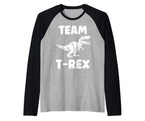 Simpatico Piccolo tirannosaurus Dinosauro Team t-Rex Maglia con Maniche Raglan