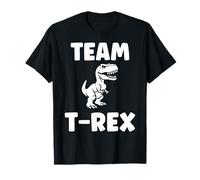 Simpatico piccolo tirannosaurus dinosauro Team t-rex Maglietta