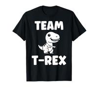 Simpatico piccolo tirannosaurus dinosauro Team t-rex Maglietta