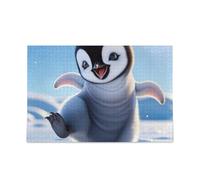 Simpatico pinguino puzzle puzzle divertente puzzle per adulti 1000 pezzi