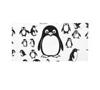 Simpatico pinguino stampa banner interno/esterno sfondo banner puntelli hip hop evento tema segno decorazioni