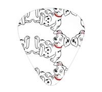 Simpatico plettro per chitarra Dalmata Advanced 12 pezzi Tre spessori per basso, chitarra elettrica, borsa per chitarra acustica