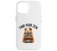 Simpatico porcellino d'India che prega, adorabile design con animale domestico Custodia per iPhone 14