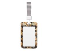 Simpatico porta badge - Labrador Retriever Dog stampa elegante verticale porta badge