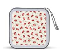 Simpatico porta CD con riccio di San Valentino, organizer per 40 CD e DVD, per auto, casa, viaggio