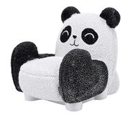Simpatico Porta Telefono con Animali, Supporto Decorativo per Regalo per L'home Office - Statuetta in Resina in Miniatura per Esposizione da Scrivania (PANDA)