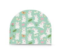 Simpatico porta tovaglioli da bagno in acrilico verde chiaro coniglio farfalla fiore per fattoria cocktail autoportante portatovaglioli per tavolo decorazioni per la casa cocktail fattoria confezione