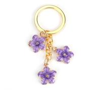 Simpatico portachiavi smaltato a forma di margherita, accessorio estetico per borse, cerniere e sacchetti regalo, perfetto per la moda delle donne, compleanni, festa della mamma, Natale, San