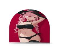 Simpatico portatovaglioli in acrilico a forma di strega sexy, per feste, matrimoni, eventi, autoportante, nero, decorazione per la casa, per feste, matrimoni, eventi, confezione da 2