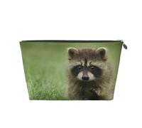 Simpatico procione stampato alla moda, Borsa da toilette Borsa per trucco Borsa per cosmetici Borsa da toilette da viaggio portatile