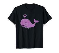 Simpatico regalo di balena Sea Life Ocean Whales Maglietta