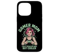 Simpatico regalo per la festa della mamma, capelli rosa o viola Alt Gamer Mom Custodia per iPhone 14 Pro Max