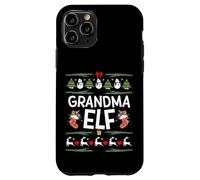 Simpatico regalo per la nonna di famiglia per Natale, nonna, elfo Custodia per iPhone 11 Pro