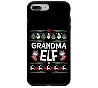 Simpatico regalo per la nonna di famiglia per Natale, nonna, elfo Custodia per iPhone 7 Plus/8 Plus