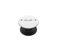 Simpatico regalo tipografico a forma di cuore PopSockets PopGrip Adesivo
