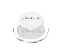 Simpatico regalo tipografico scritto a mano con cuore atleta PopSockets PopGrip per MagSafe