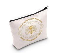 Simpatico regalo vintage Regency Era Bridger T ispirato a Dainty Bee Gift There is Nothing More Dangerous Than A Woman Armed with Wit Bag, Bee Pericoloso - py2, MB