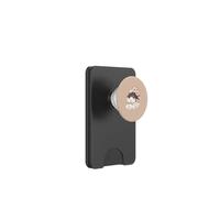 Simpatico riccio addormentato con fiori di ciliegio PopSockets PopWallet per MagSafe