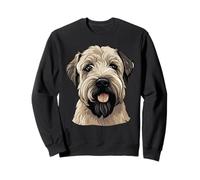 Simpatico Ritratto di Wheaten Terrier con Rivestimento Morbido - Dog Lover Art Felpa