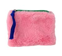 Simpatico Sacchetto per monete di peluche Compatto E Pratico Portafoglio Cambiabile Adatto Per Lo Shopping E Incontri Change Portafoglio, Peach Powder Color, Mass Beauty